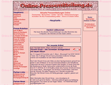 Tablet Screenshot of online-pressemitteilung.de